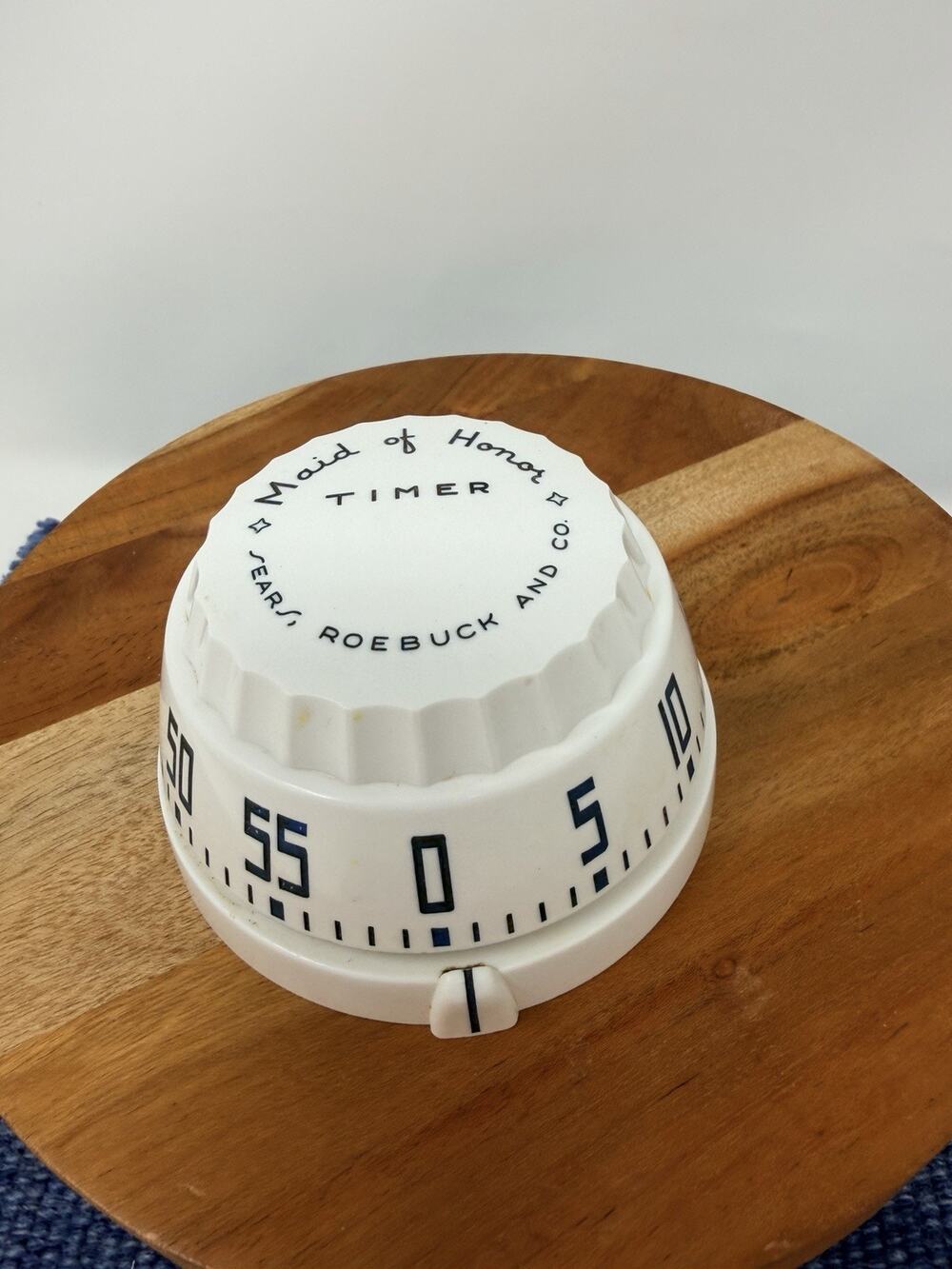 Vintage 1950s Sears roebuck “Made Of Honor” Kitchen Timer Atomic USA MCM Works